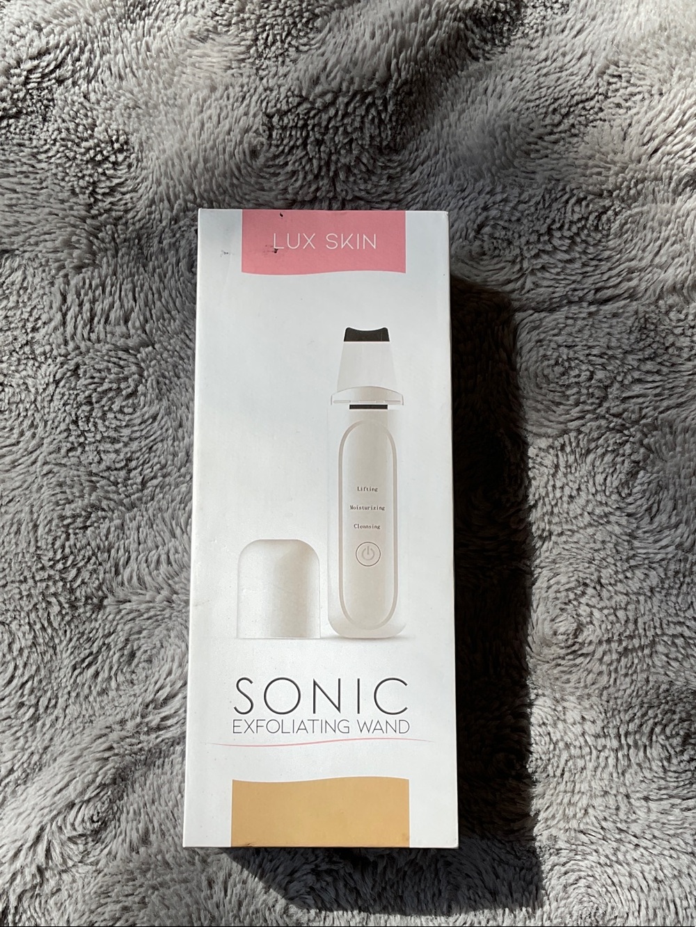 Sonic Exfoliating Wand — White
